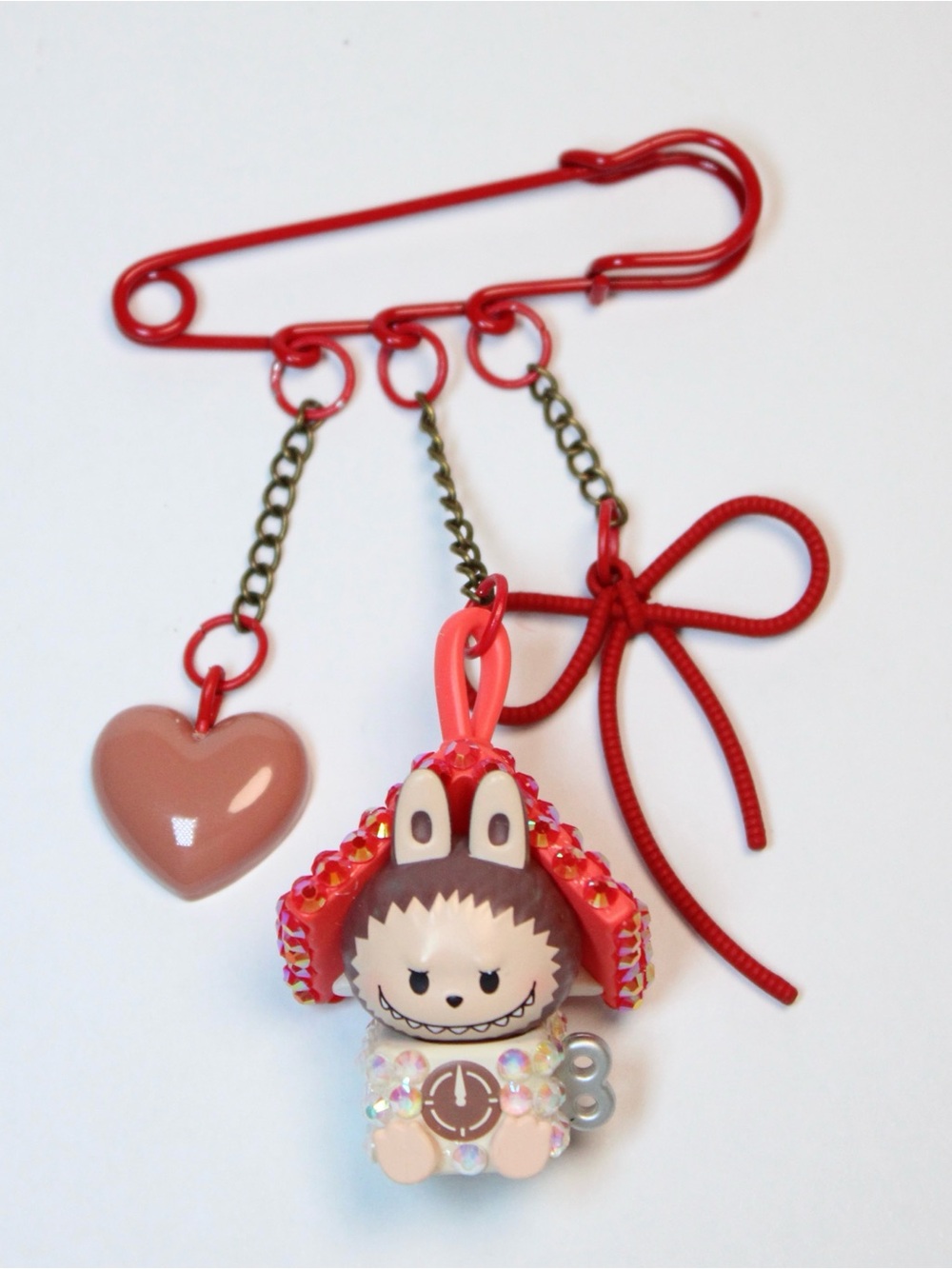 Bedazzled Pop Bean Pin Charmy- Labubu